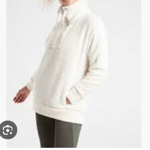 Athleta Talus Sherpa Half Zip